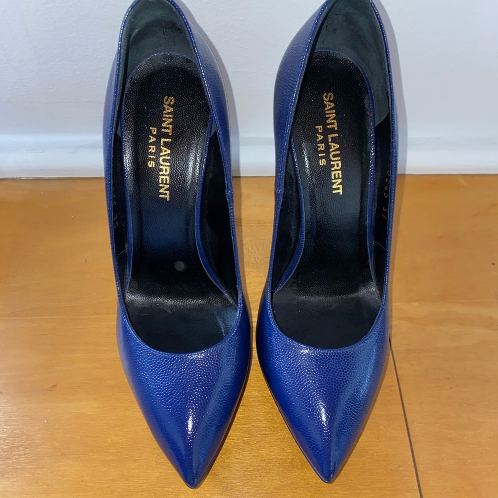 Saint Laurent vernigolf navy blue